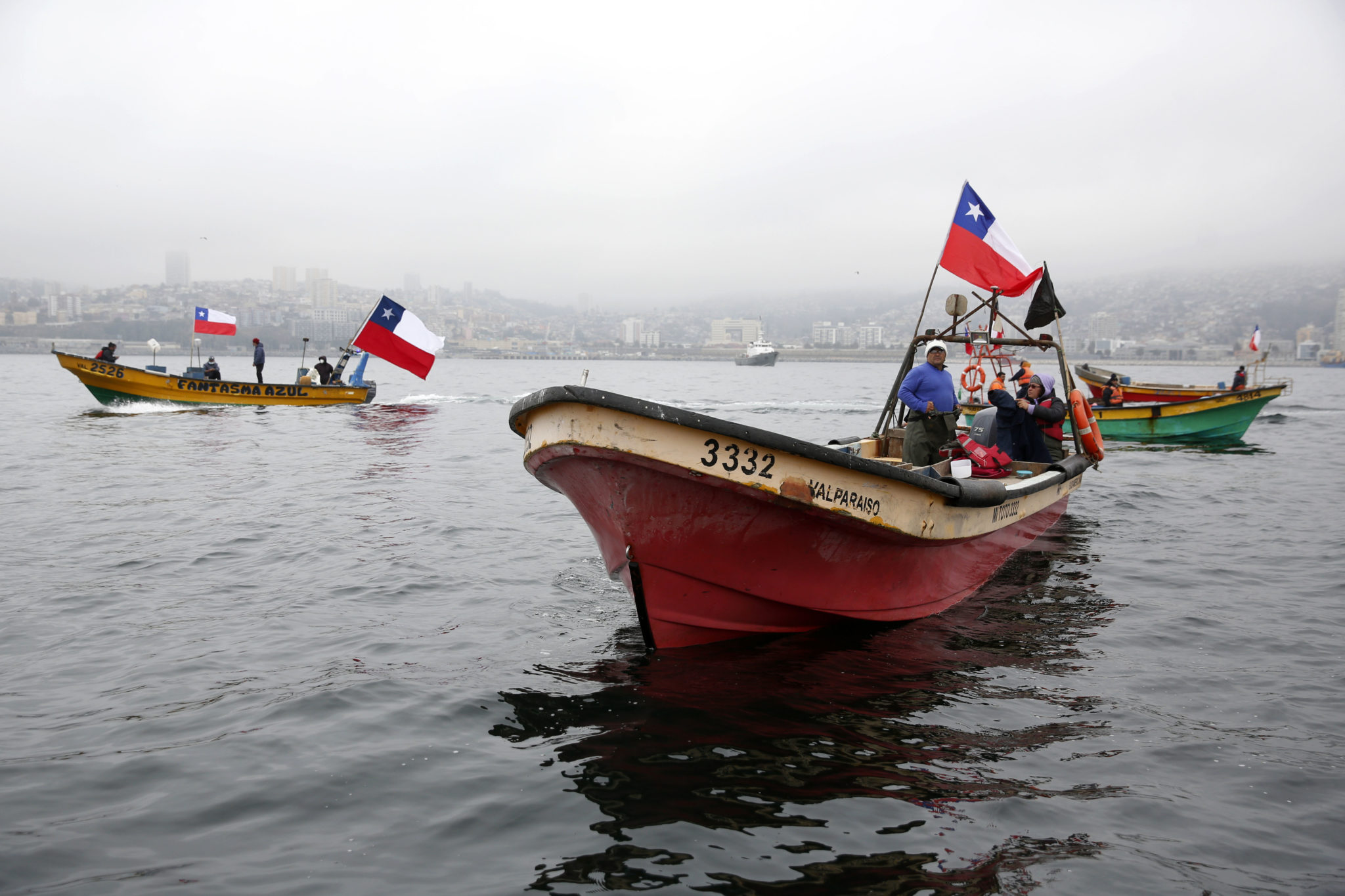 Manifestacion Pescadores De La Caleta Sudamericana De Valparaiso Calev Consulting Spa